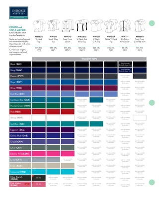 Tion Color Spring 23 Cherokee 2023 | PDF