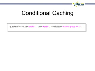 Conditional Caching
 