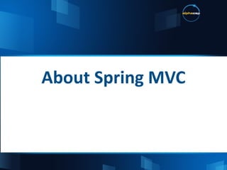 About Spring MVC 