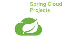 39
Spring Cloud
Projects
 