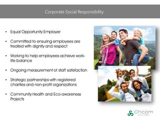 Corporate Social Responsibility
 