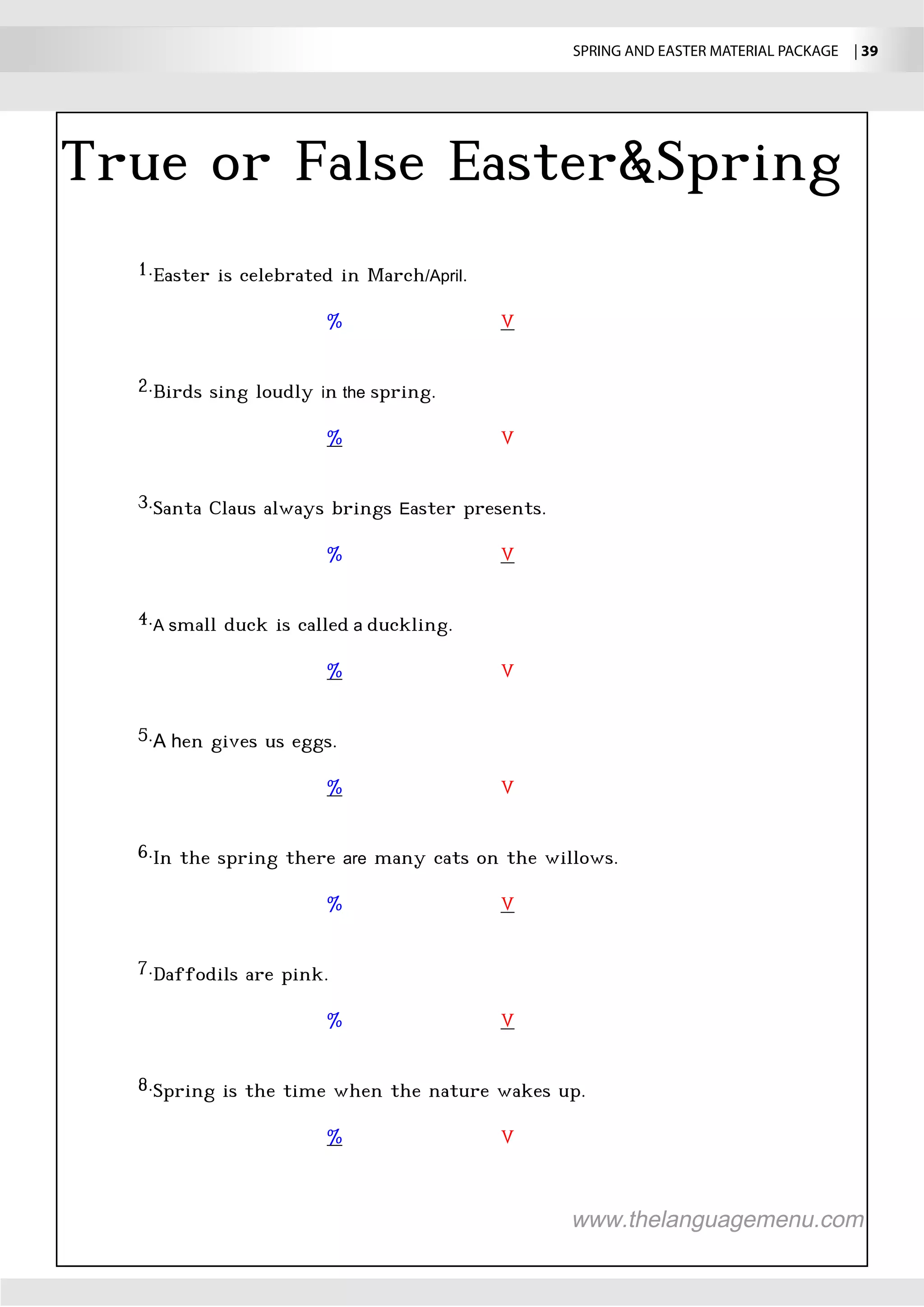 SPRING AND EASTER MATERIAL PACKAGE  | 39




                       /April




         i   the




                   E




As            a




Ah




             are
 