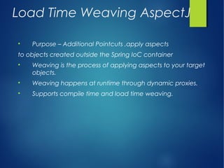 Spring AOP | PPT