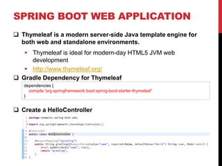 Spring boot html5 cheap