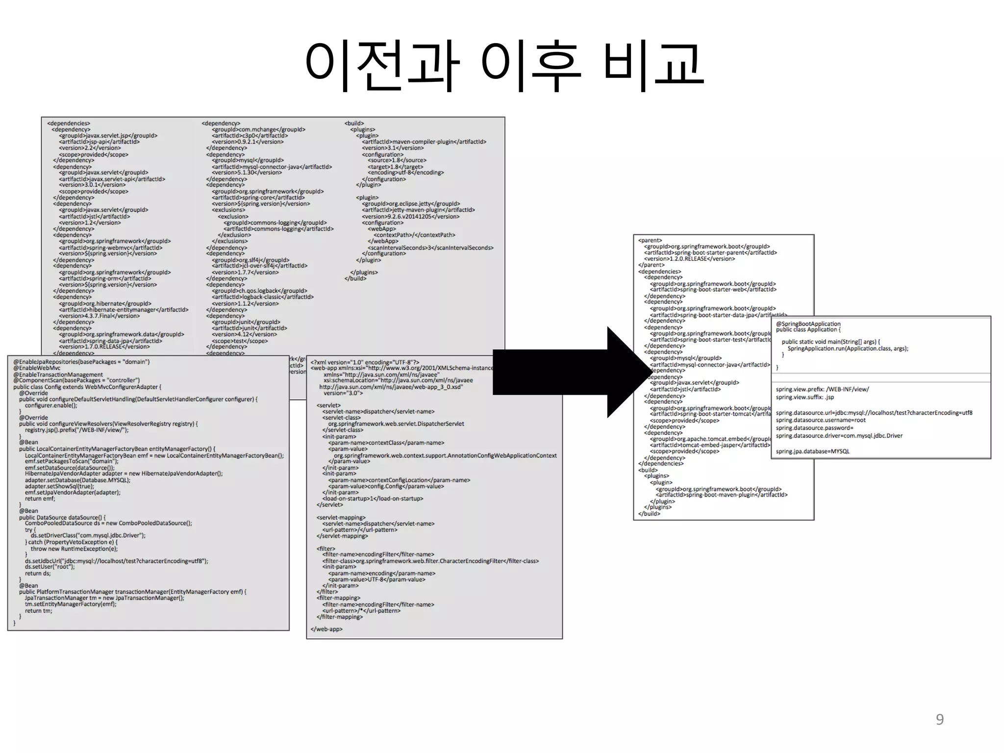 이전과 이후 비교
9	
  
 