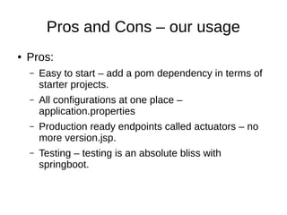Springboot and camel | PPT