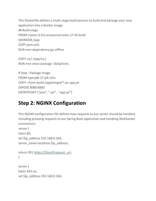Spring Boot for WebRTC Signaling Servers: A Comprehensive Guide | PDF