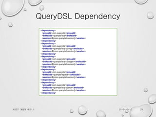 SpringBoot with MyBatis, Flyway, QueryDSL | PPTX