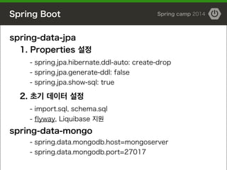 Spring-Boot (springcamp2014)