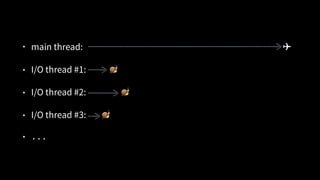 ✈
🐌
🐌
🐌
...
 