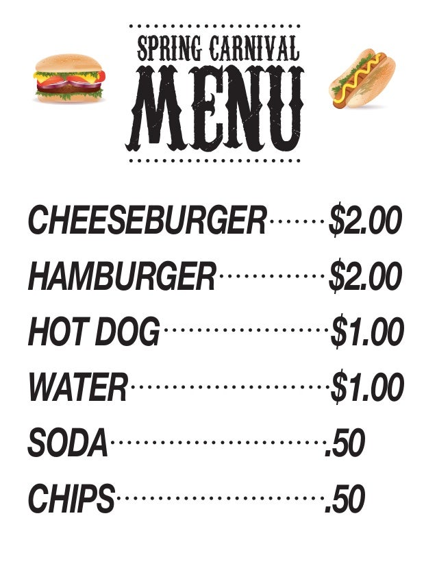 Elementary School Spring Carnival Sign Ideas Printables Printable