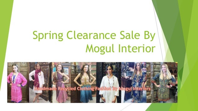 Spring Clearance Sale By
Mogul Interior
 