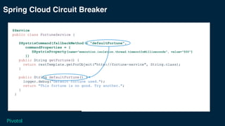 Resilient Microservices with Spring Cloud | PDF