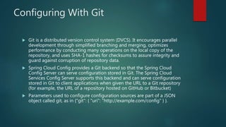 Spring cloud config | PPTX