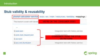 11
Introduction
Stub validity & reusability
WE&rsquo;RE ON THE CONSUMER SIDE!!
CONSUMER OWNS THE STUB
DEFINITIONS
 