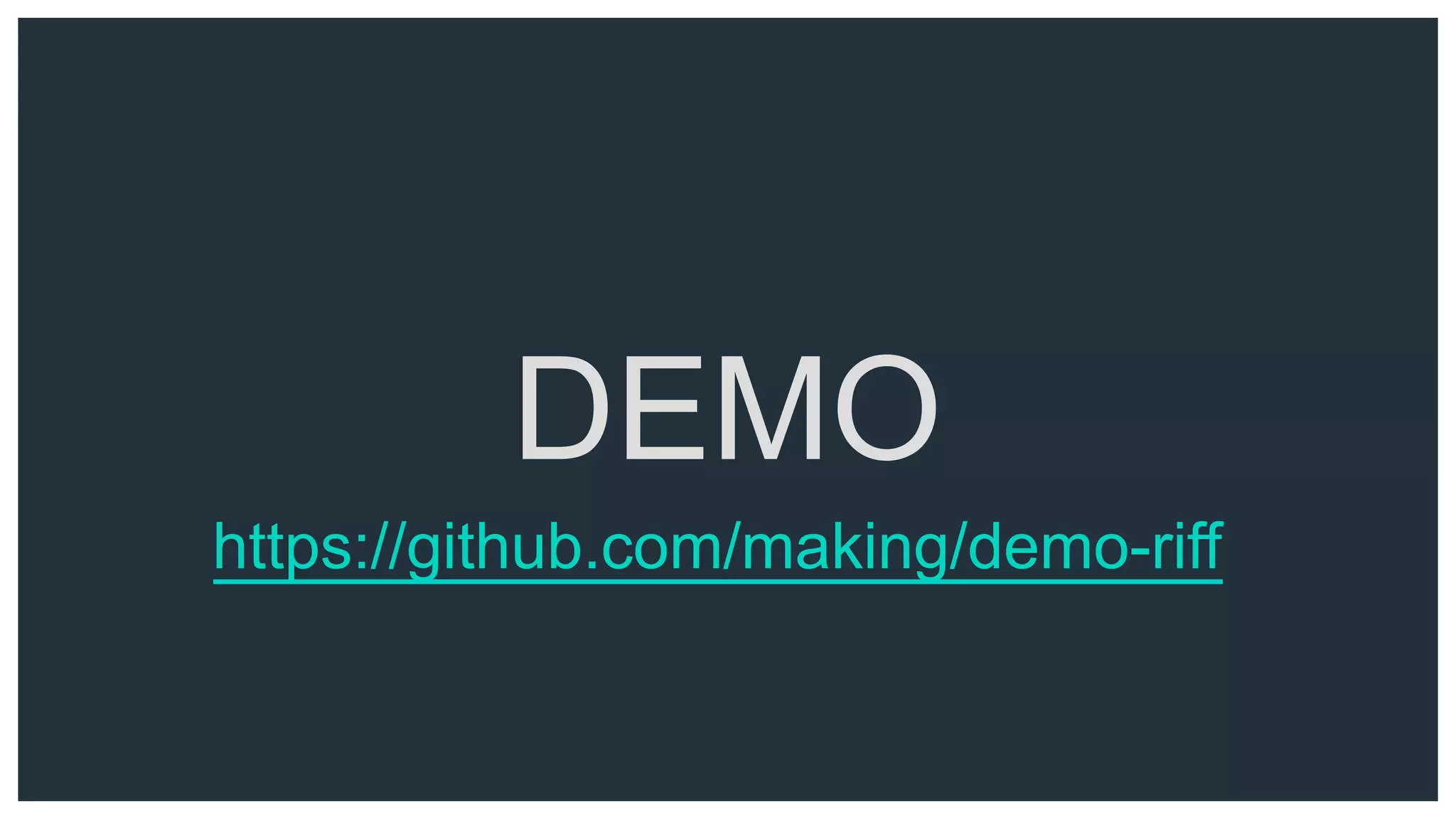 DEMO https://github.com/making/demo-riff 