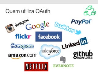 Quem utiliza OAuth
 