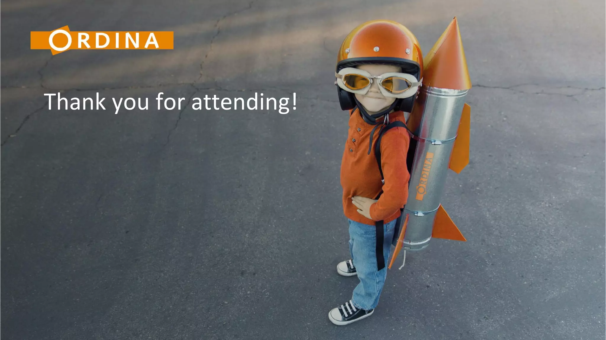 Thank you for attending!
 