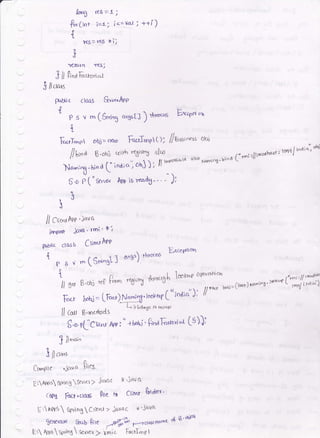 f^ Linr =!-; i <=ttat ; ++ i )
a
1.
1a5: reg *i)
3
tl(lfn ,ftai
J /l $naL*"'i'a
B$lic class &wrhP
n
o'v.',(5rl1 o"6stJ)rtrocs fu'Pna
-
E rl-pt obj=nero krrfrnpl)i //B*r*s ou'
Na.,i.2
'':;i.^l"a"
i ouil i ll r'ro's'''" qrso
N6'ios'bind C
r
U"
'v 5'o d ( " st"- *pp rs r"^at - - ' '" )'
3
5
il Ctic'$APP'iavq
irnpolt "iala
' rrni'*r
Fib[c ctos5 CtitnrApp
J  ElttPd on
*
n , v t(Sr""gtl u'.'s') w*
t,
,* n t* "F
fin,,., *oon5 stt'gl.' lo,w or"'ou^
E.j r"bj= LE"r)f.Ji-,ij .toova.(uinu;,): il*so6i=(ruu)r'n'rni'r*!'{'r'ri}lJtrIl
ll col B't"ruat
L-, lt ["lqtt to
''ntorr
S'o' rCCut* hw :' +b's' fl'"a l..or''.* "r t5 ));
3ll-^^
31o*
Coroptte ,.1auo Bres'
E:AppsspfingServer)'i'rvac
1'javQ
c60t Far-t'cras Ptre il Ctpnr 6rderr'
f ,fills SprinSCritnl> jc.voc +'Jo'va'
$errrarc SnrU ftre ..-0,$;'$, r--, cl&sJ Ro.rn( o? B'al+
El Alrrssr,,rnc r".**;' ;Ll" Factl-nngt
 
