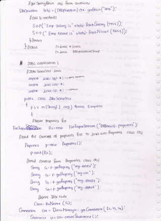 i llger}yaogkas oht R"r.' @nh)nor
DBqrrotlon bob-l = fDeopctloo) erx" getkat' (''dob')"
/cau b, me-rtrods
S'o' P( " Ernp aalarg i,r " tbohi' ft"r'$a^g (r'{qq ))''
S'o'p t" Lrnp Netnneis" tbohi' fu.5frlame [14q1))''
Gllrt';')
3 i/*t, />iavac x'Ja'q
i> *lava DBoPcrc4rsrclluf,
b JDbc apPlrafioo :
/Jug.g"t *lcrt 'Javc'
iro;xrn .ic.Va' Sqt ' * ) -= +r"r orr'ax*'
irrrP"lt.lava'utit' *)
imfslt jata, io' l( i --r'!r{'c'lo
grbli c clcrss rJdbc8ele*Tesr
s
t P. t m [$';ngt ] *n) thwcos E'rolurn
{
Irrue*ics 8Le
Bs.nem pre.Inyrr6rreom f"D@";6' fno1,u,rn-eb^ )t
Fr.I"g"@* Ss.nem pre'Inyrr6rreom [""D@c;ts' [t/Dfc/h€-b J'
/lma the Conrql og pYDf/hYl frte to iova'uttt'ftope"rtt<6
cla''s Obi
ProPtrrric's P =nera Ptofrrfl'J t ))
p"road(fts);
iiread Core.,r fu* h.f.^* clous obj
Srrrng 61= P' gerPog*g (qrng' drftt^" )l
$-T e2= p. gerftupq ("m6'un " )'
SN"g  =p' gulnp't,a ("t5' dtrusc4
'') )
Swing S+=P. Sukugn^ q'rng 'A}naa" )i
//N'it Uutcoa"
Ctass" ,f.,rNam. L5t)i
Grrnnq Con -- Di*t' Manole,r' 3a Gnnnerrtcm f 8''' sl
'
Stt) )
Shr.r.ro !t2con' c*et*e Sktrtrlu* C) j
//lotote
 