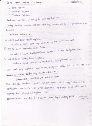 $pr;og Ergprrs I rrrodea sP Jqizu)cro:-
,) &*tcl Inig*tcrn
U) Grrsrnrittl Jqjeotcn
3) lnrctk ce Jrueucr"
Xx*A,mre ;6,P1ftccs tlr can 8o &rr
q$t4 inrcrft.6a iqeuloo Loe can
PYDqrrneS
[xrAware lorcrfuces aYe
Jorcr&ce Sojeuicm '
iniecr onlg sPcfrt oi
Ot/oa/-L:
lo crle sPnngBeaVl cU6
t1
@
0q,59' b€4n6.{}.4 ' Be"tfom'9At""te a^;naBea' e)as
-, useR-o lo irllectr &aoPc'rroq ccnloi rr.d fu eYtr
gPri ngBean da'l
Or$'s9' ccr&tc^t' frpricctrron Cz"*c*t Aoow
---ruseftx to iQ)eoi A{Plca$croGtr*e^t
cdrfctr!"/ fo cr!'r qrongBean otox
penPcrrriog Intulace inianoo d-.'{ q7$nggeo'n
AT"liCorbdr'j
w
ctbtg o(.Js as rgn-l?soddJ3v
'J
J
(| 016'sF' kc.ns' &ci6'3' BeanName'koc're
to SPngbeao
c1o''rs
---ruseftr to i.Ue'-r Fanid Spnng bmn
tr*.itC
EromPe
n*"** -ta'&sx
A e#xibt&'w
xOIEl- 1y6rg1-, Zr*uft.re Qec-tloo uie ccm irlfc-t Undertagiog carilftJir*ta t-D
ftnoggean ond coe can uge rheee @old'.^o* *o ktrot'l ab<* d+fr VatrL
Setng &"rn Clrrrenj frninSBran c-'E,rs'
[O exArnPle o{ryn oo txl*.r(z,teateaf{crn .rePfi &pPtr'.(rdatrl vr'xrdituf smil.
 