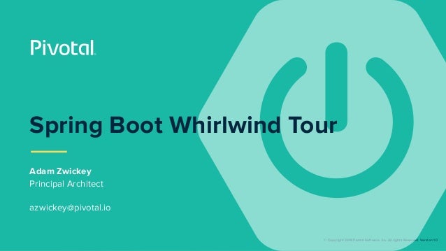 Spring Boot Whirlwind Tour