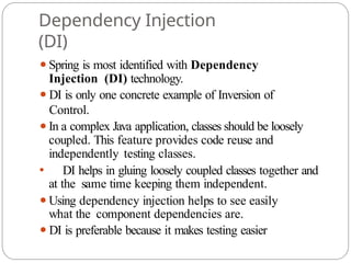 Comprehensive Guide to Spring Framework and Dependency Injection in ...