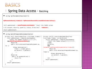 Spring data access | PPT
