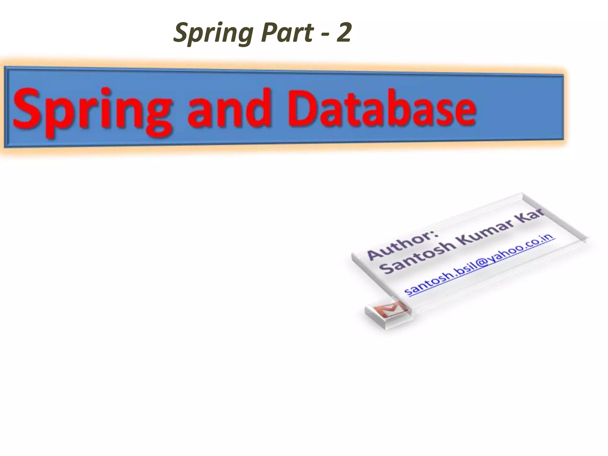 Spring Part - 2 