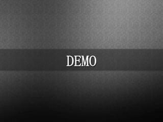 DEMO
 