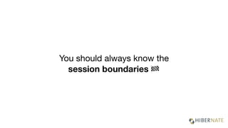 You should always know the
session boundaries 🏁
 