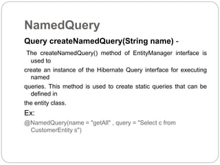 Spring Data JPA in detail with spring boot | PPTX