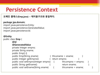 Spring data jpa simple example_스프링학원/자바학원추천/구로IT학원/자바학원 | PPTX
