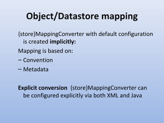 Spring data presentation | PPT