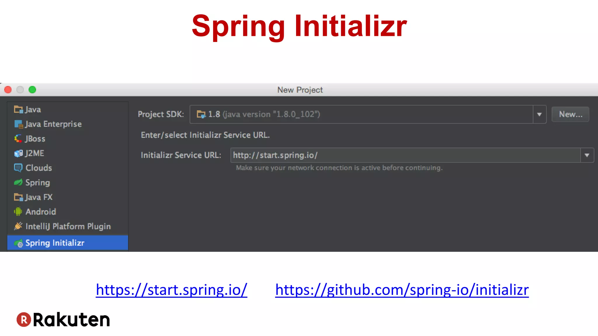 https://start.spring.io/ https://github.com/spring-io/initializr
Spring Initializr
 