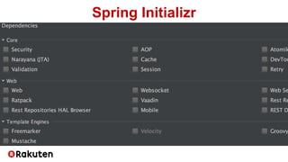 https://start.spring.io/ https://github.com/spring-io/initializr
Spring Initializr
 
