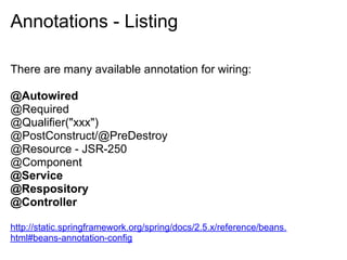 Introduction to Spring's Dependency Injection