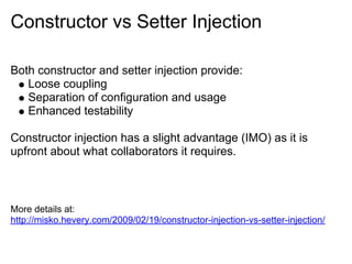Introduction to Spring's Dependency Injection