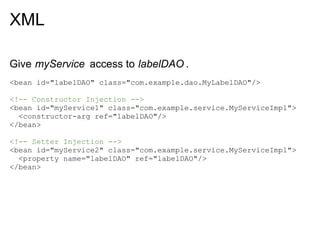 Introduction to Spring's Dependency Injection