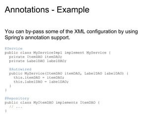 Introduction to Spring's Dependency Injection
