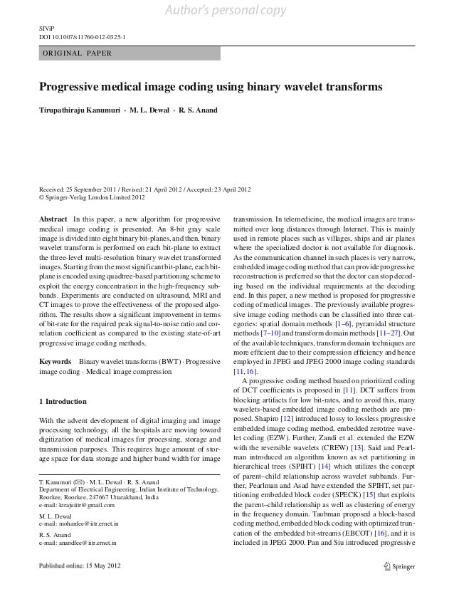 Paper submission for journal image