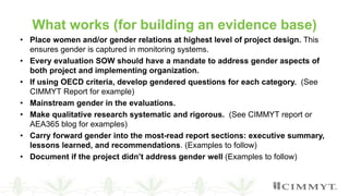Failing to learn or learning to fail? A meta-analysis of evaluations of gender in Ethiopian agricultural development