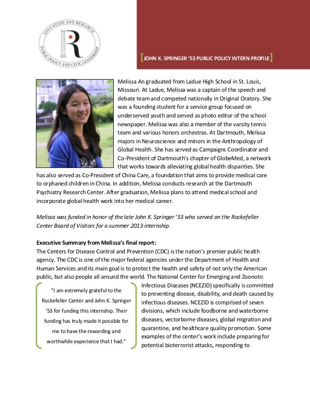 internship profile