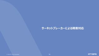 © 2020 NTT DATA Corporation 59
サーキットブレーカーによる障害対応
 