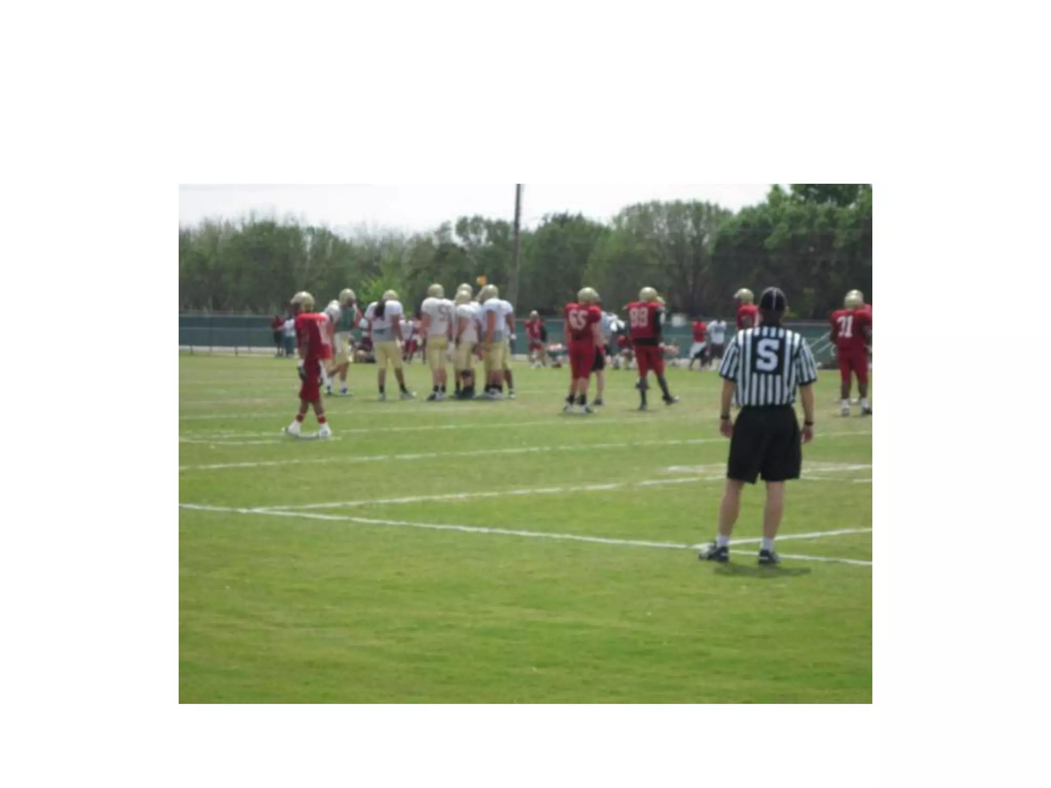 Spring football game