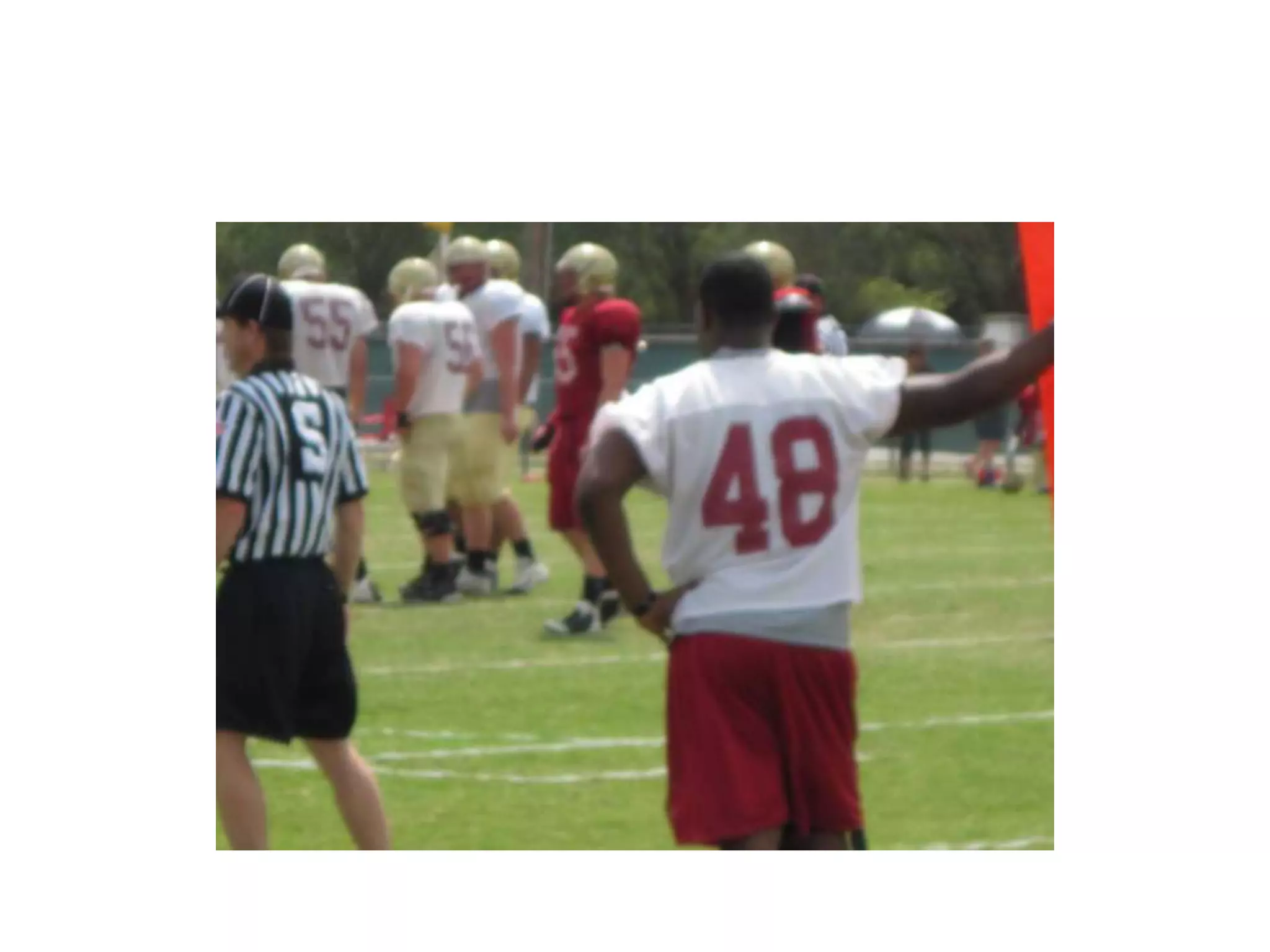 Spring football game