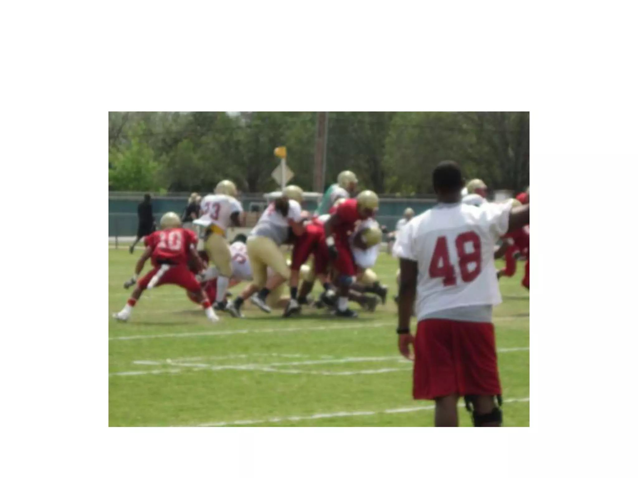 Spring football game