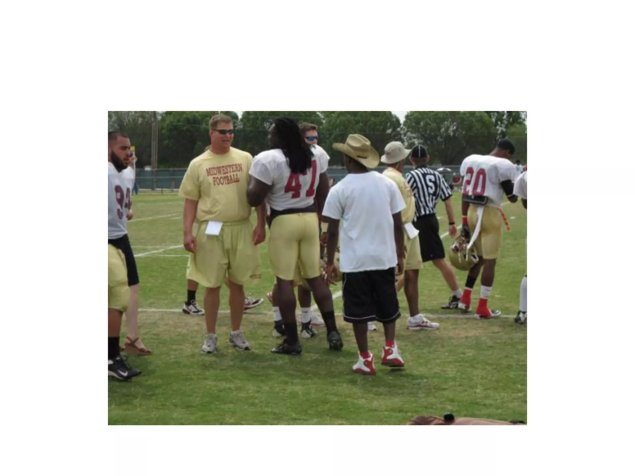 Spring football game