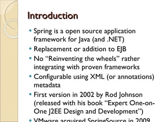Spring Framework | PPT