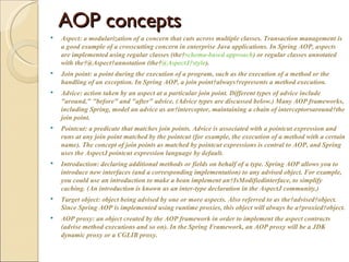 Spring framework | PPT